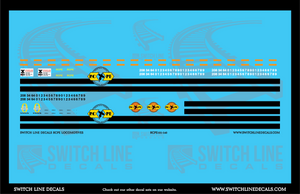 N Scale RCPE GP / SD Locomotives Decal Set